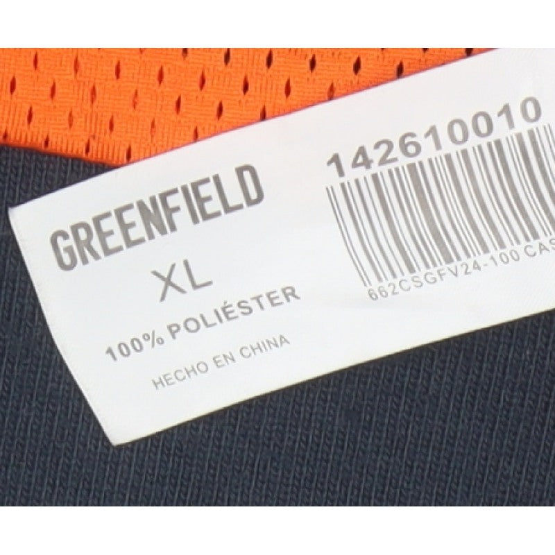 Greenfield Men’s Blue XL Bomber Jacket Full Zip Logo