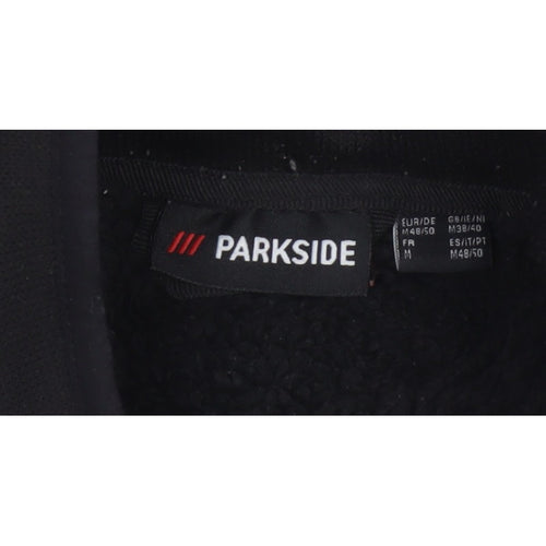 Parkside Men’s Grey Fleece Bodywarmer Waistcoat M Full Zip Workwear
