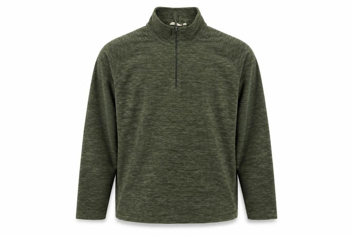 Mountain Warehouse Men’s Green M 1/4 Zip Fleece Sweatshirt