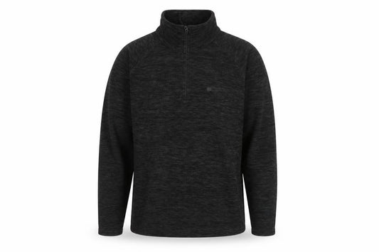 Mountain Warehouse Men’s Black M 1/4 Zip Fleece Sweatshirt Outdoor
