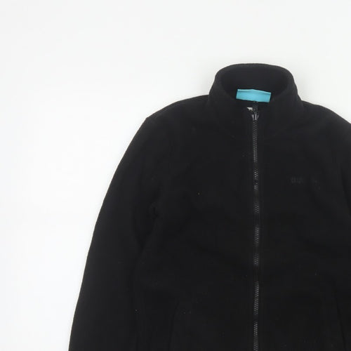Mountain Warehouse Boys Black 11-12 Years Fleece Full Zip Jacket
