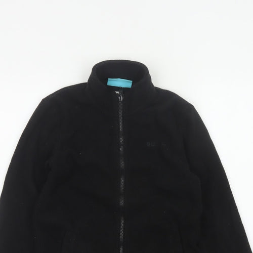Mountain Warehouse Boys Black 11-12 Years Fleece Full Zip Jacket