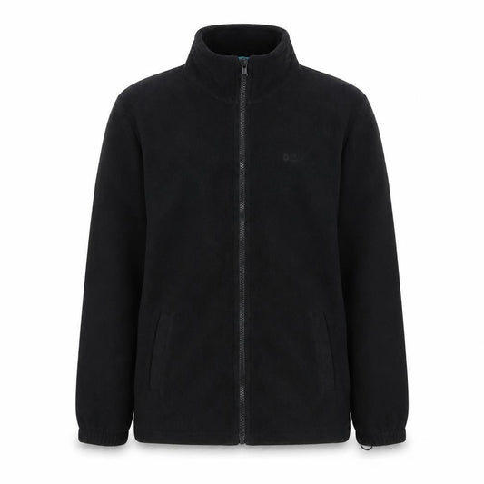 Mountain Warehouse Boys Black 11-12 Years Fleece Full Zip Jacket