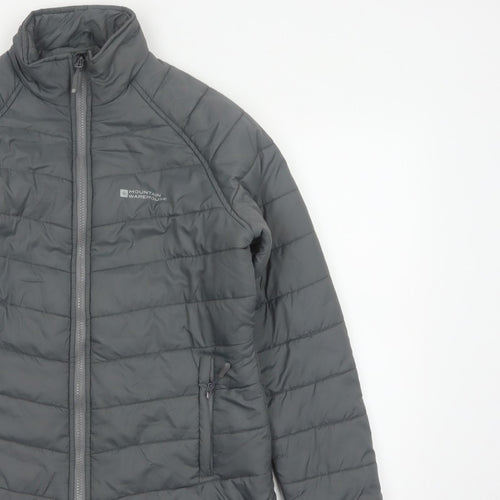 Mountain Warehouse Women Grey UK 14 Extreme Puffer Quilted Jacket