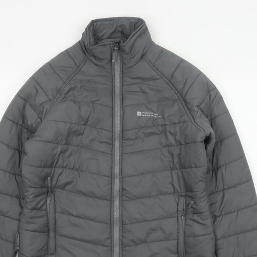 Mountain Warehouse Women Grey UK 14 Extreme Puffer Quilted Jacket
