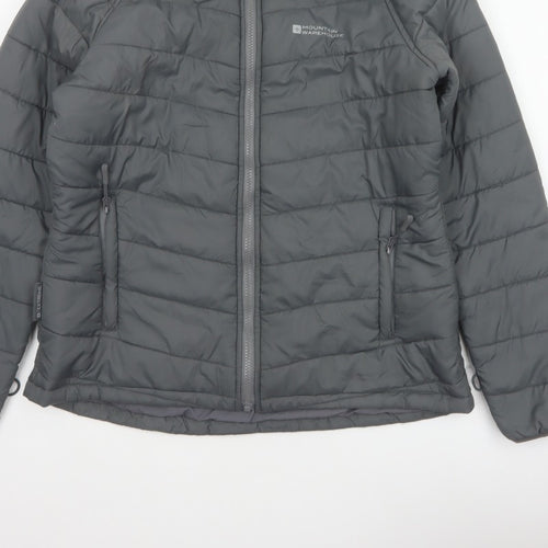 Mountain Warehouse Women Grey UK 14 Extreme Puffer Quilted Jacket