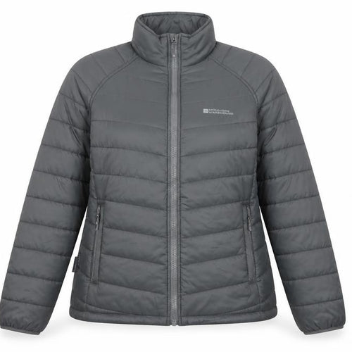 Mountain Warehouse Women Grey UK 14 Extreme Puffer Quilted Jacket