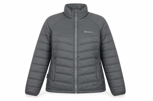Mountain Warehouse Women Grey UK 14 Extreme Puffer Quilted Jacket