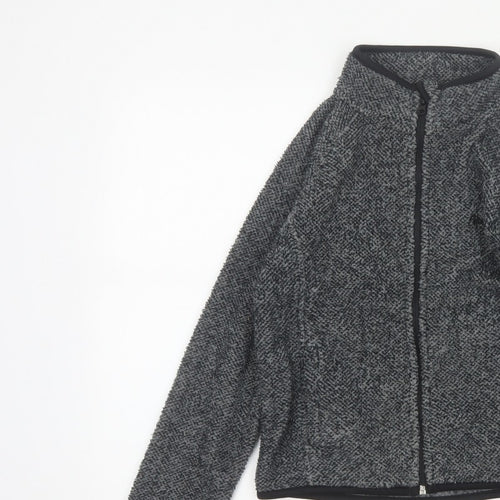 Peter Storm Boys Grey 9-10 Years Fleece Full Zip Jacket Pockets