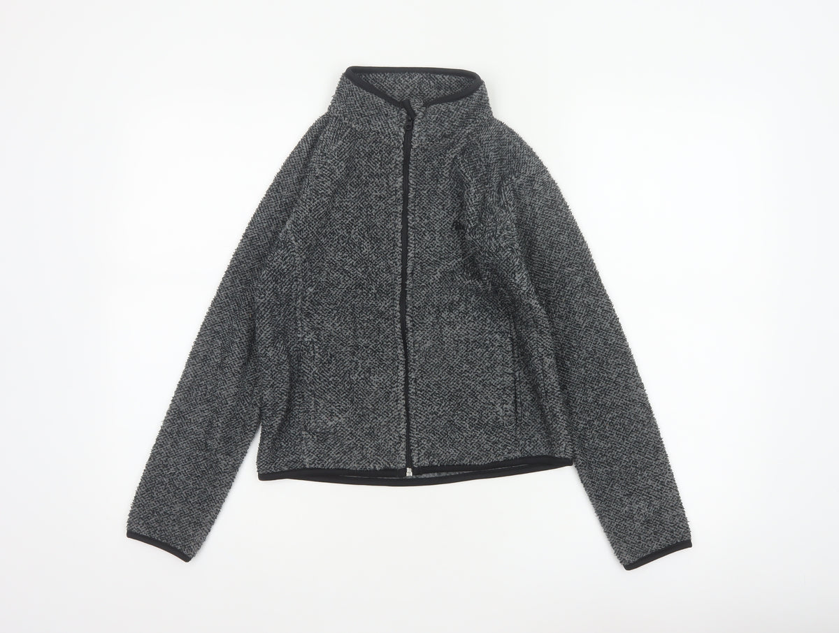 Peter Storm Boys Grey 9-10 Years Fleece Full Zip Jacket Pockets