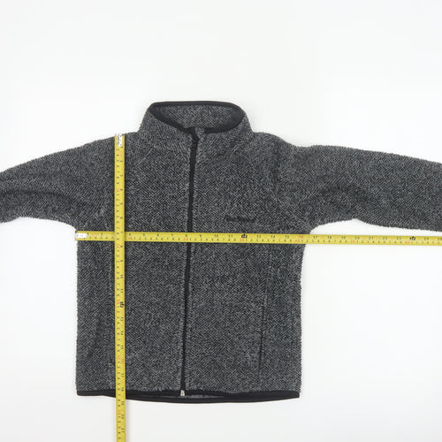 Peter Storm Boys Grey 9-10 Years Fleece Full Zip Jacket Pockets