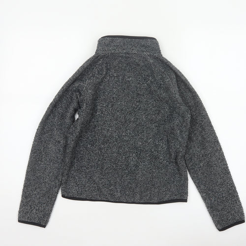 Peter Storm Boys Grey 9-10 Years Fleece Full Zip Jacket Pockets