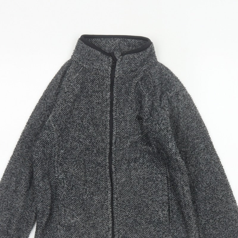 Peter Storm Boys Grey 9-10 Years Fleece Full Zip Jacket Pockets