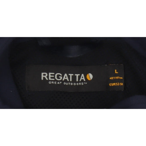 Regatta Men’s Blue L Softshell Full Zip Outdoor Jacket 42in
