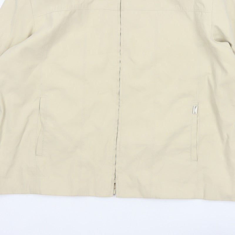 JBC Collection Women’s Beige Size 22 Zip Collared Jacket