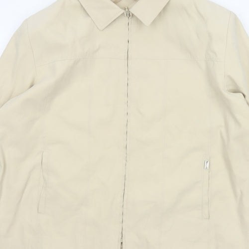 JBC Collection Women’s Beige Size 22 Zip Collared Jacket