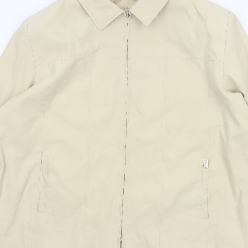 JBC Collection Women’s Beige Size 22 Zip Collared Jacket