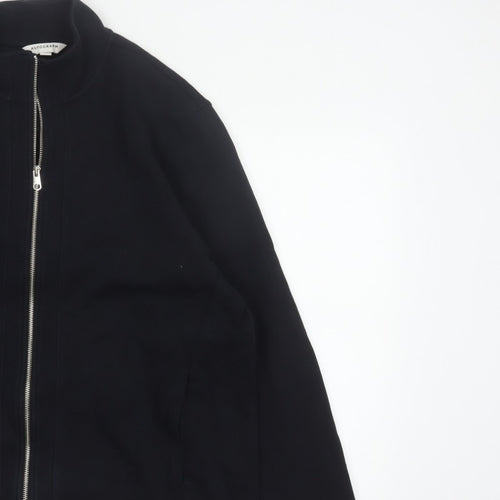 Marks and Spencer Autograph Men Black L Regular Full Zip Jacket
