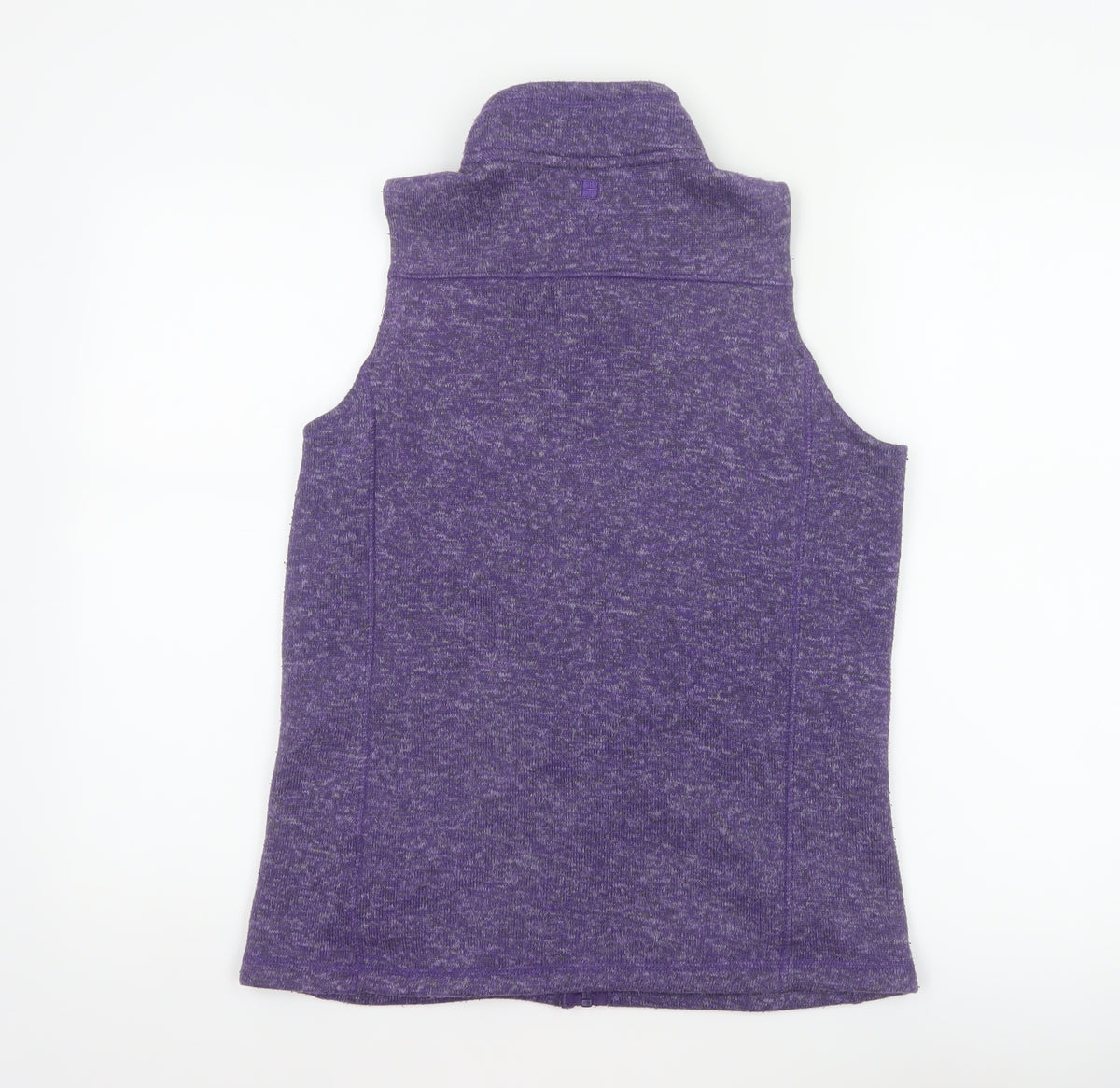 Mountain Warehouse Women Purple UK 12 Fleece Full Zip Waistcoat