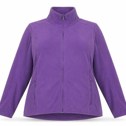 Marks and Spencer Goodmove Women Purple UK 18 Basic Fleece Jacket