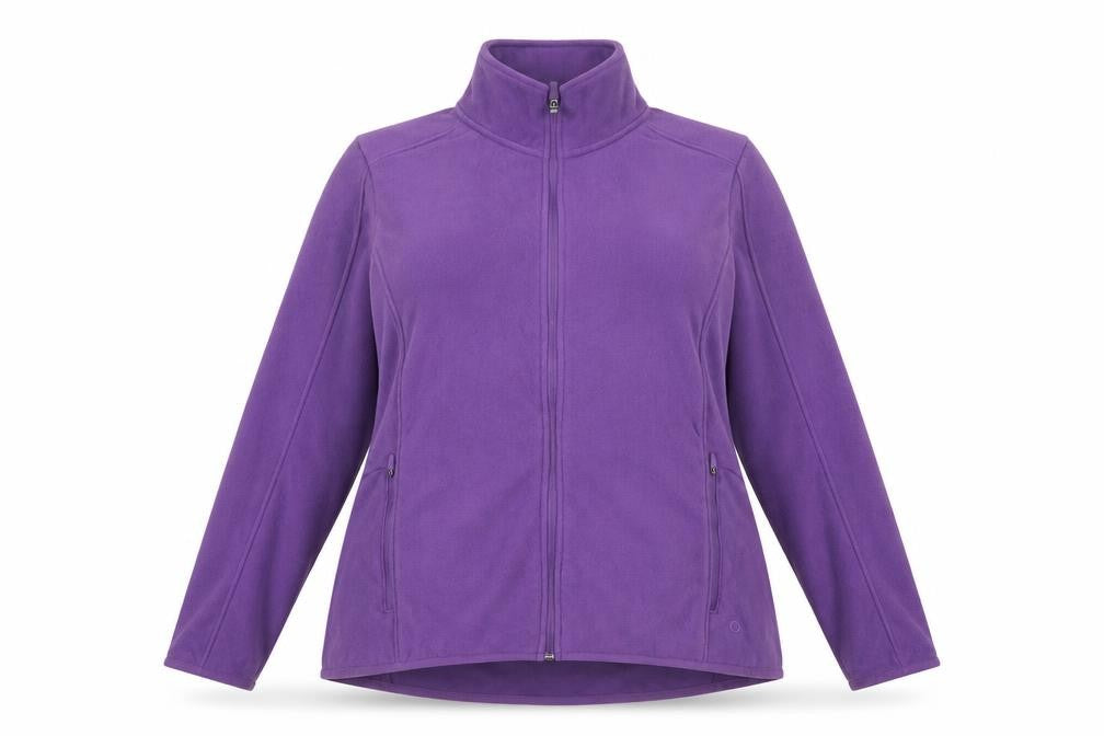 Marks and Spencer Goodmove Women Purple UK 18 Basic Fleece Jacket