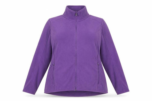 Marks and Spencer Goodmove Women Purple UK 18 Basic Fleece Jacket