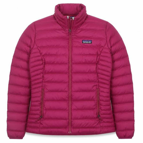 Patagonia Women’s Pink M Down Puffer Jacket Quilted Full Zip