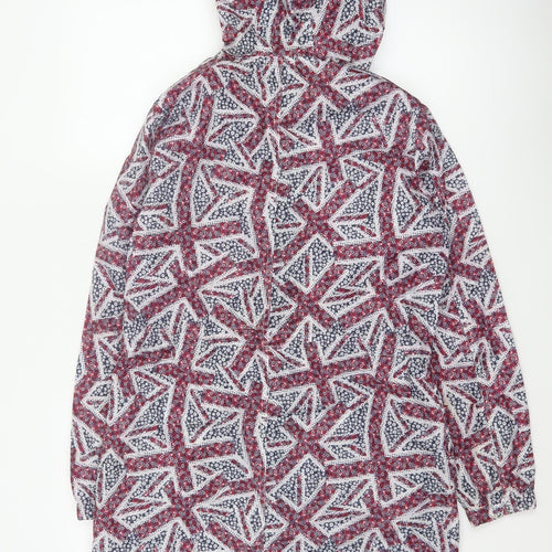 George Women's Multicoloured UK 8-10 Hooded Geometric Anorak Jacket