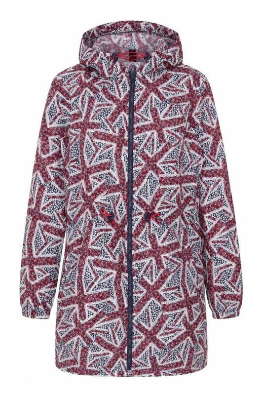 George Women's Multicoloured UK 8-10 Hooded Geometric Anorak Jacket