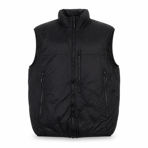 H&M Men’s Black L Puffer Bodywarmer Gilet Zip Pockets