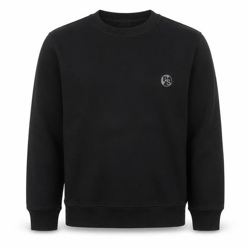 Paul Smith Men’s Black M Logo Crew Neck Pullover Cotton Sweatshirt