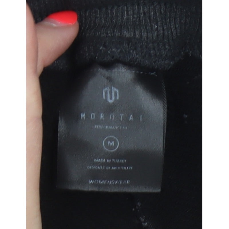 Additional view of Morotai unisex grey m performance jogger trousers ankle zip logo