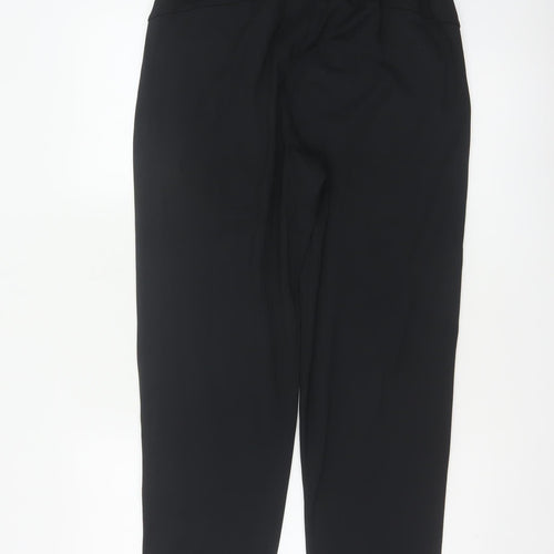 Powercut Women’s Black M Tapered Stretch Jogger Trousers Pockets