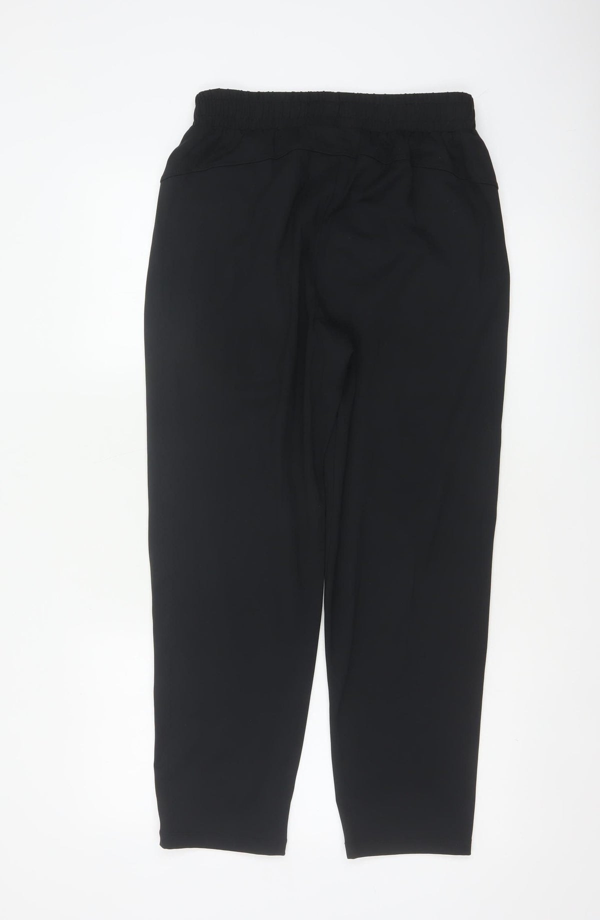 Powercut Women’s Black M Tapered Stretch Jogger Trousers Pockets