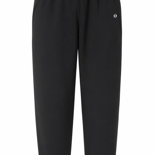 Powercut Women’s Black M Tapered Stretch Jogger Trousers Pockets
