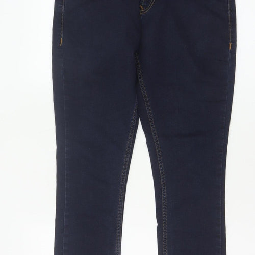 Spykar Men’s Blue W30 L27 Slim Tapered Mid Rise Stretch Jeans