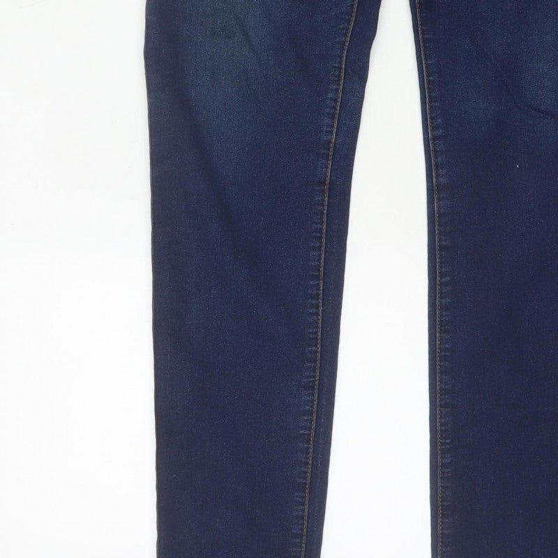 Denim Co. Women’s Blue Skinny Stretch Jeans UK 12 Dark Wash