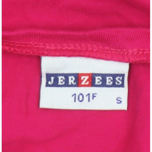 Jerzees Women’s Pink S Vespa Motorscooter Slim Jersey T-Shirt