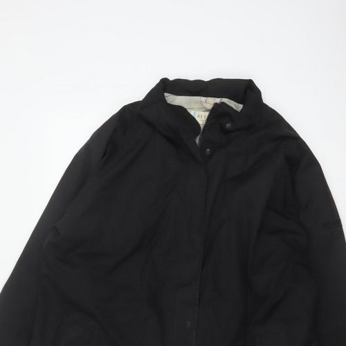 Regatta Women’s Black UK 18 Long Waterproof Hooded Rain Coat