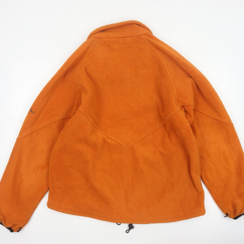 Regatta Men's Orange M Basic Fleece Full Zip Outdoor Jacket