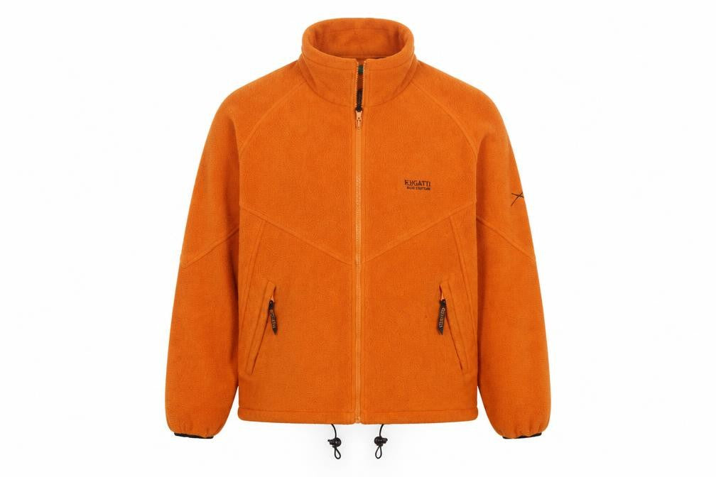 Regatta Men's Orange M Basic Fleece Full Zip Outdoor Jacket
