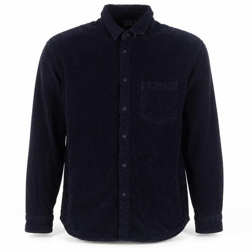 ASOS Men’s Navy Blue S Corduroy Button-Down Long Sleeve Shirt