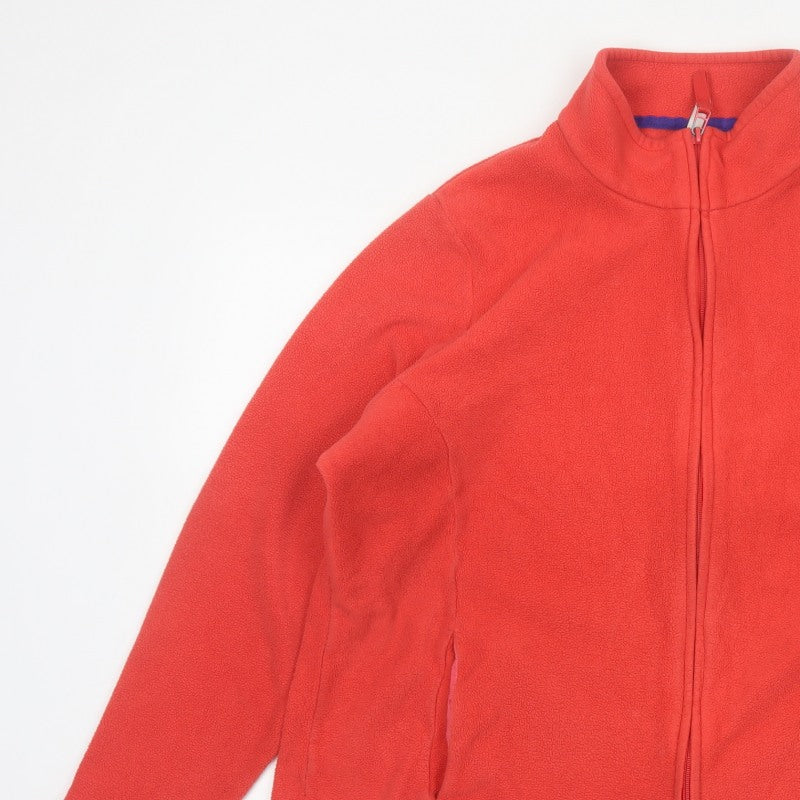 Marks & Spencer Women’s Red UK 20 Fleece Full Zip Basic Jacket