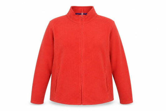 Marks & Spencer Women’s Red UK 20 Fleece Full Zip Basic Jacket