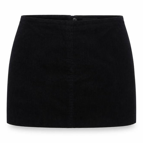 Next Women Black UK 16 Corduroy Pencil Mini Skirt Lined