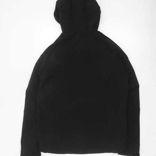 Jack & Jones Tech Men’s Black Small Hooded Softshell Jacket