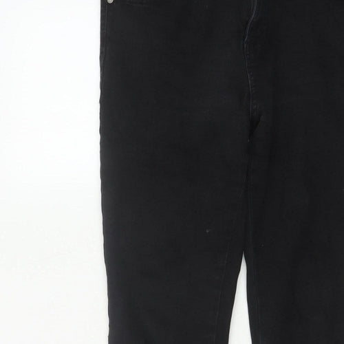 Principles Isla Straight Women’s Black Jeans UK 12 Regular Stretch