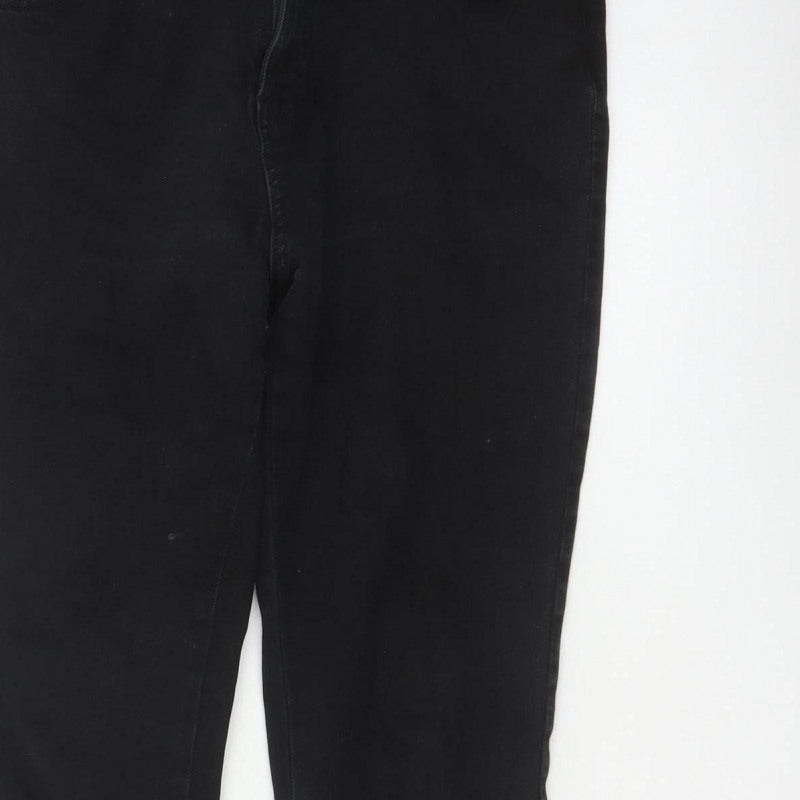 Principles Isla Straight Women’s Black Jeans UK 12 Regular Stretch