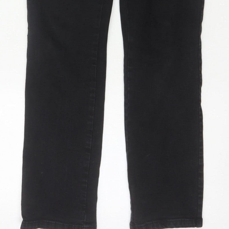 Principles Isla Straight Women’s Black Jeans UK 12 Regular Stretch