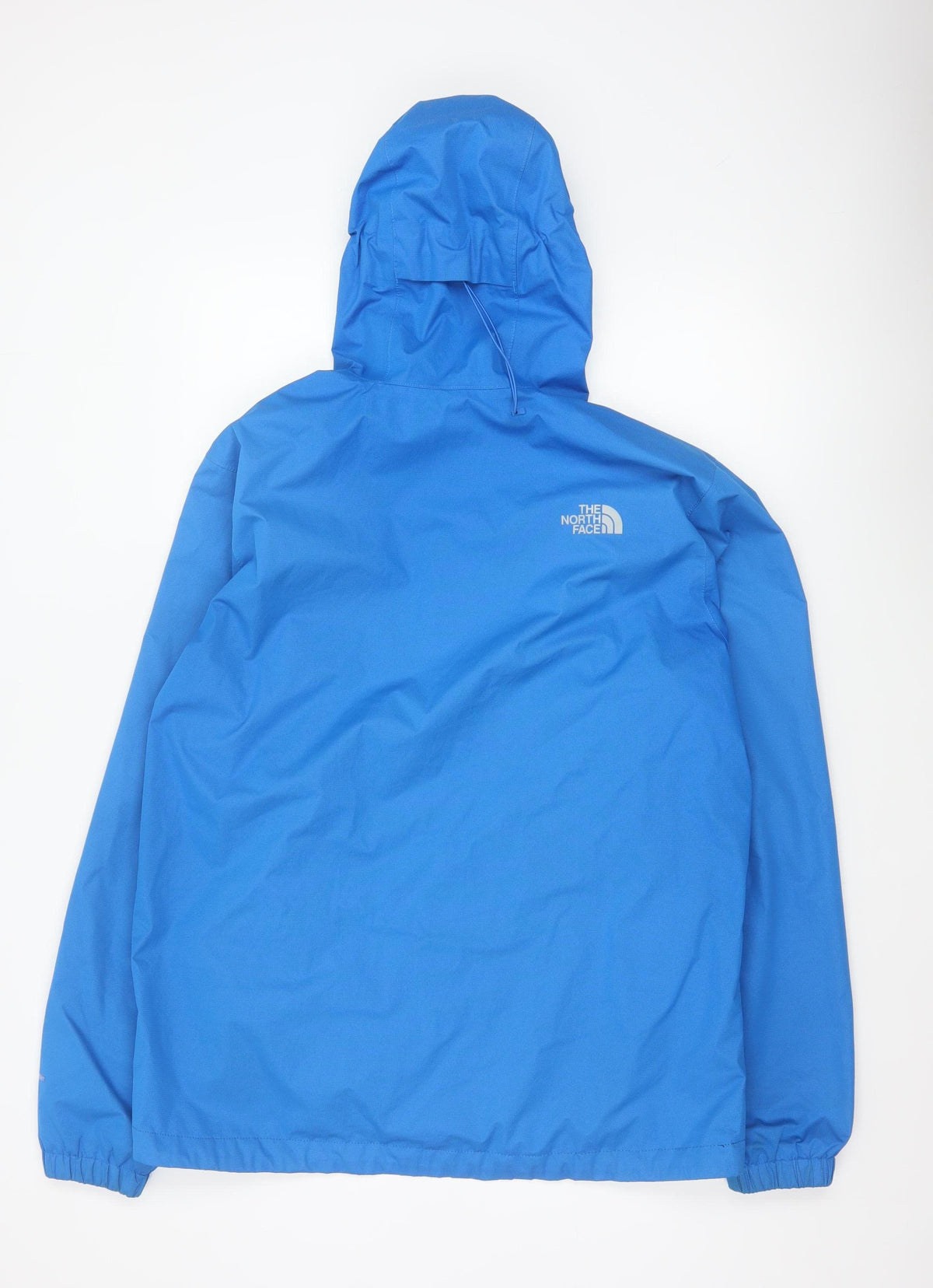 The North Face Men's Blue L DryVent Hooded Waterproof Windbreaker Jacket
